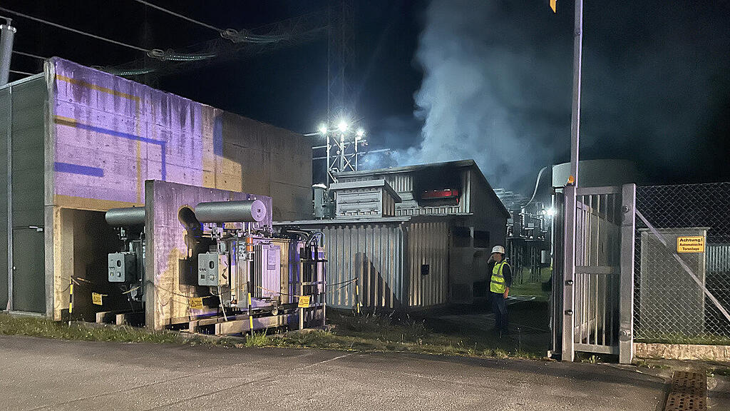 Brand Umspannwerk Kaprun