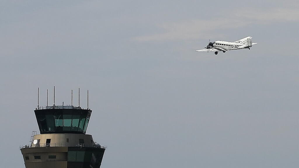 Oldtimer-Flugzeug "Tante Ju" in Salzburg