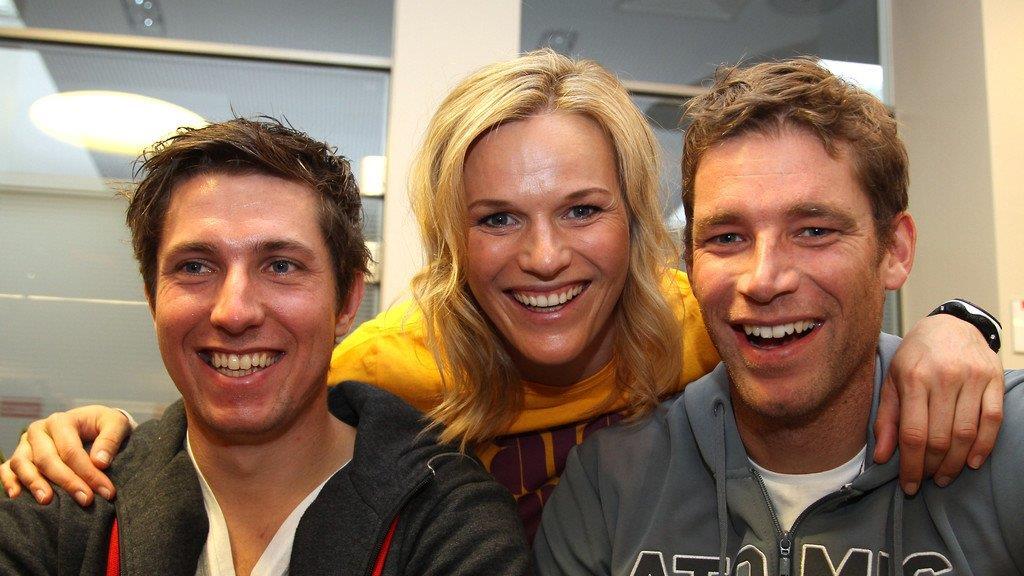 Hirscher beim Atomic Racing Medientag in Altenmarkt