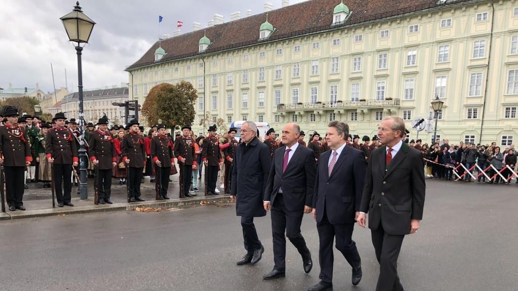 Salzburger Schützen in Wien