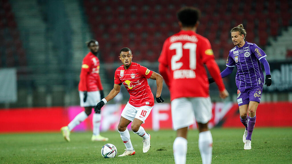 Austria Klagenfurt gegen FC Red Bull Salzburg