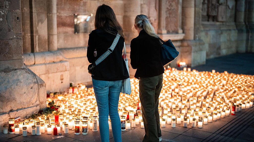 Amoklauf in Graz: Lichtermeer in Wien