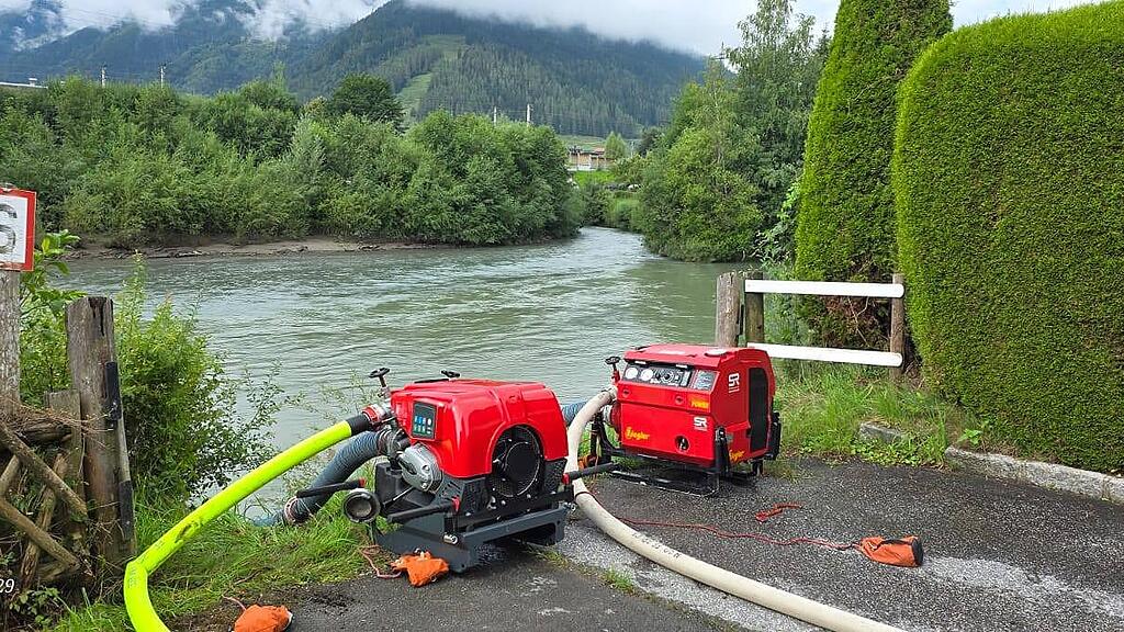Bauernhofbrand in Bruck