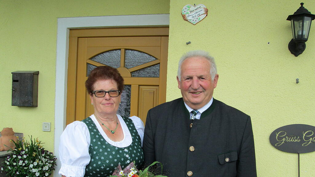 Marianne und Georg Eibl Goldene Hochzeit Neumarkt