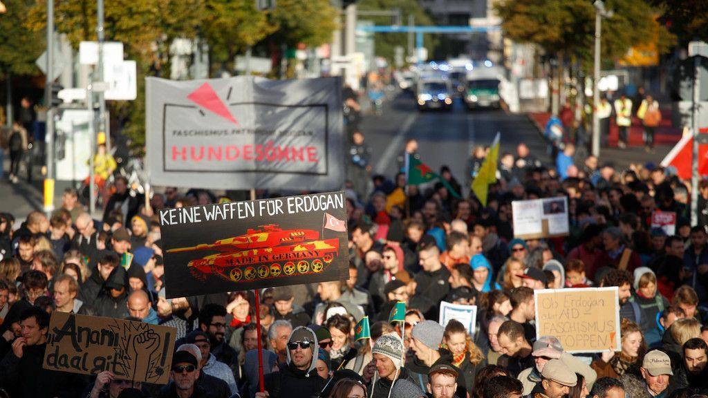 Demos gegen Erdogan in Deutschland