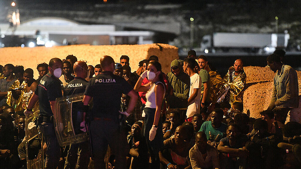 Chaotische Zustände auf Lampedusa