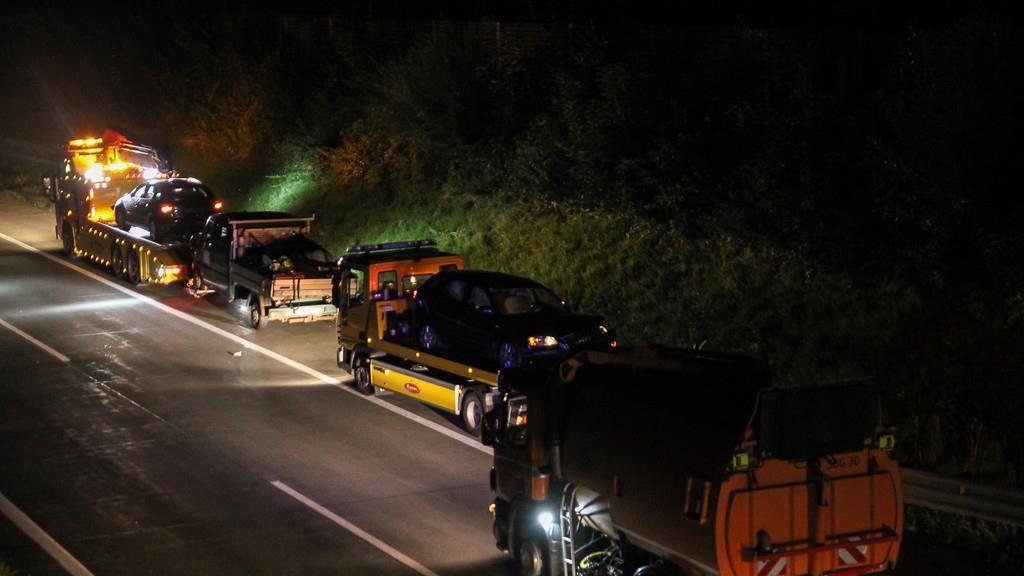 Drei Verletzte bei Crash auf A1 bei Thalgau