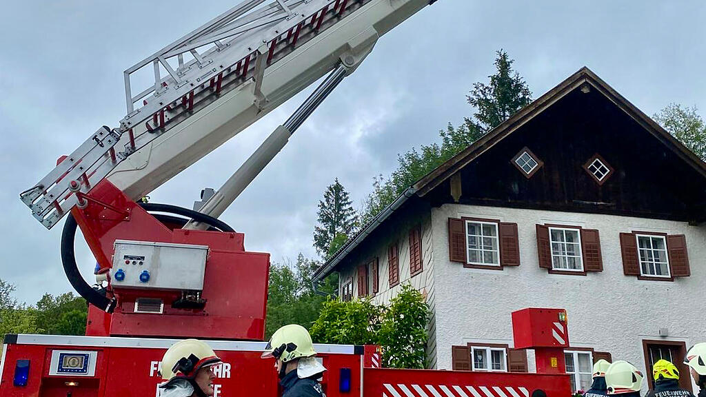 Industriebrand in Tiefgraben