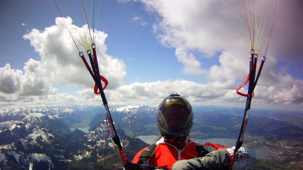 Paragleiten in Gmunden