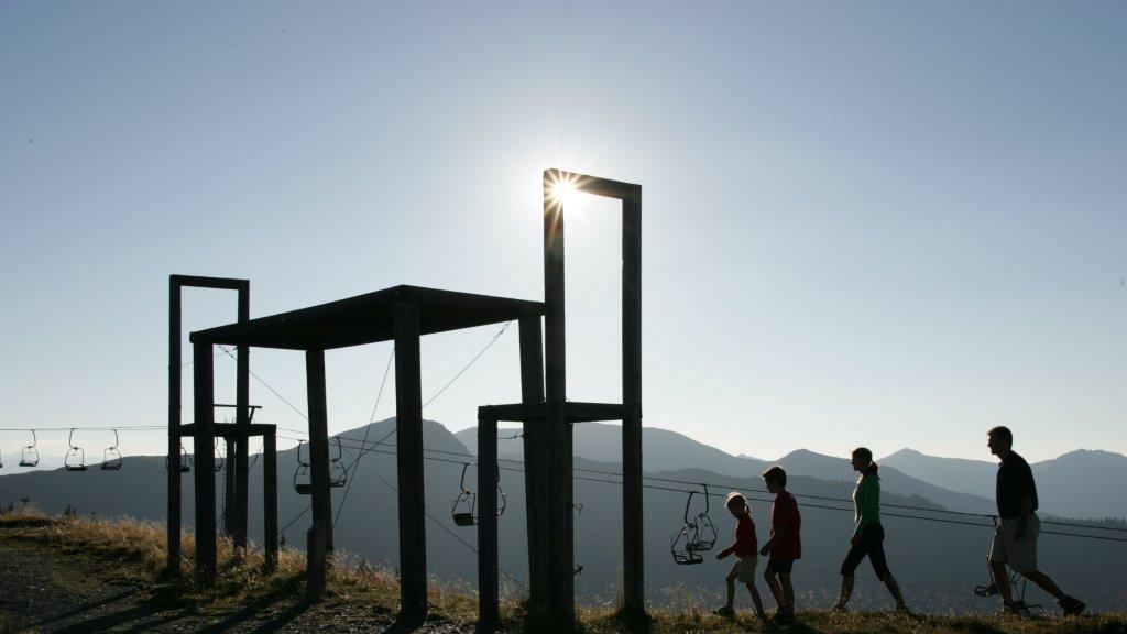Beeindruckende Skulpturen auf der Schmittenhöhe in Zell am See.