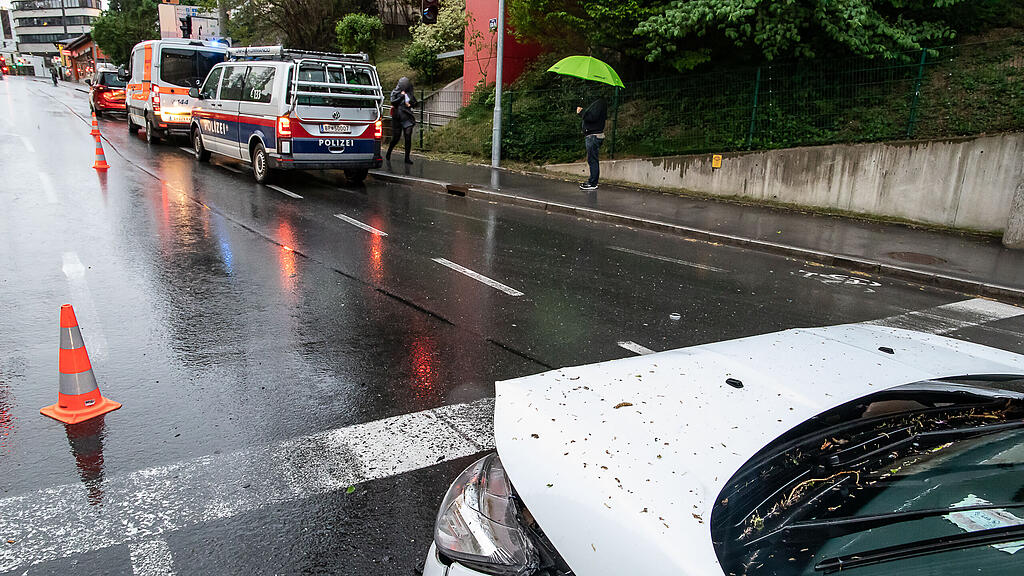 Unfall Rudolf-Biebl-Straße
