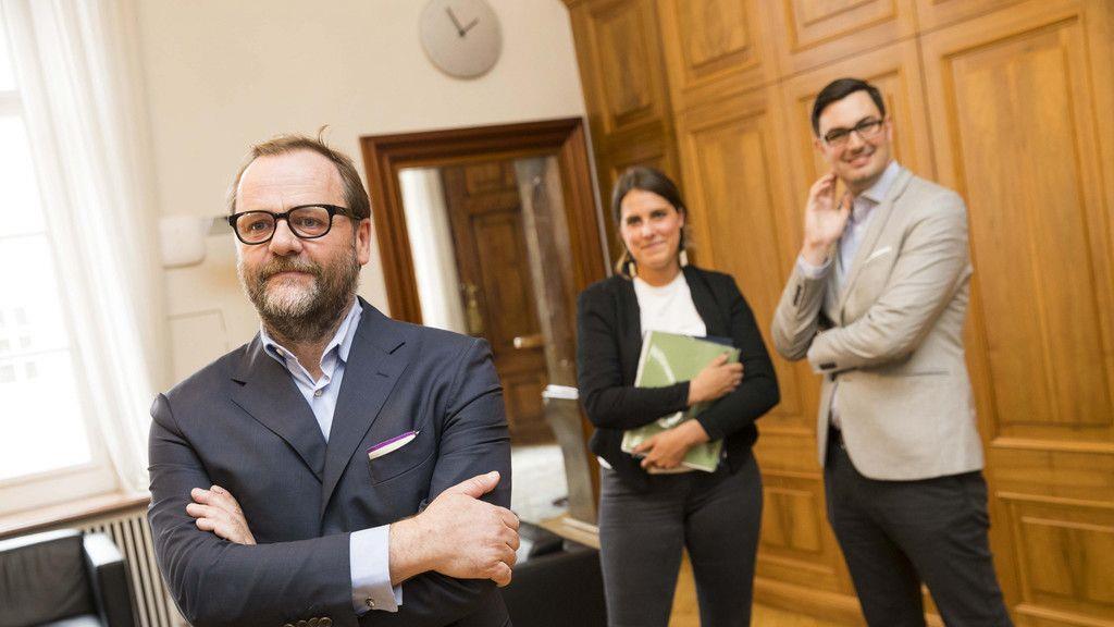 ÖVP-Sondierungsgespräche mit Grüne und NEOS