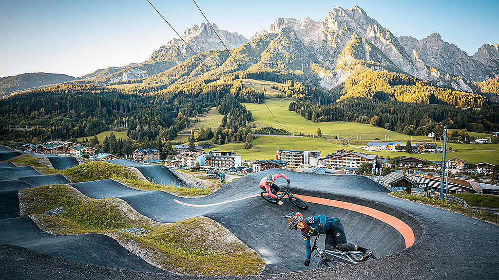 Mountainbike-WM Saalfelden Leogang, Pumptrack