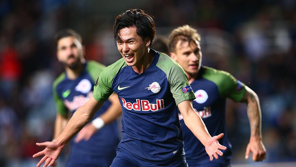 Takumi Minamino, Red Bull Salzburg