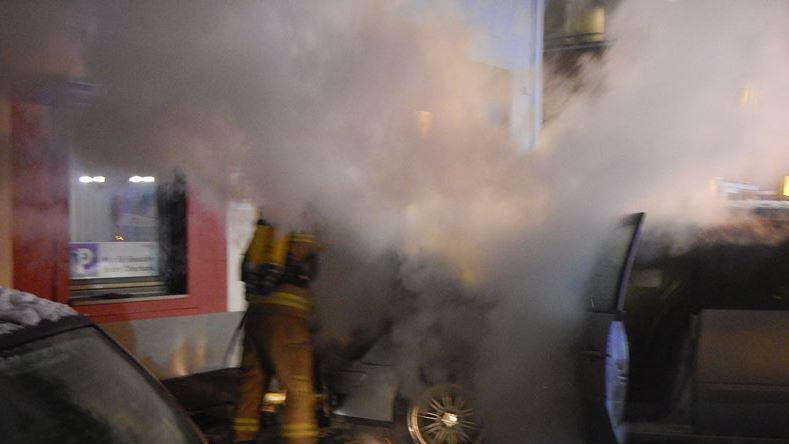 Pkw-Brand in Saalfelden