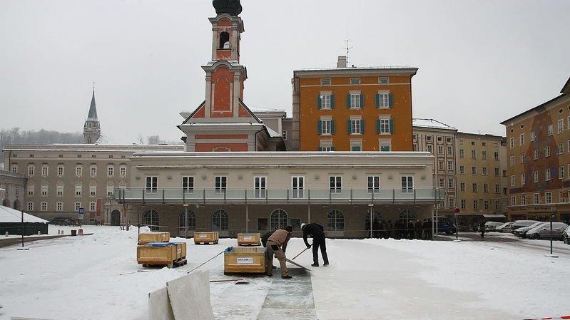 Mozarteis abgebaut