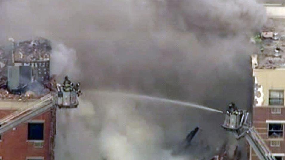 Explosion in New York: Haus teilweise eingestürzt