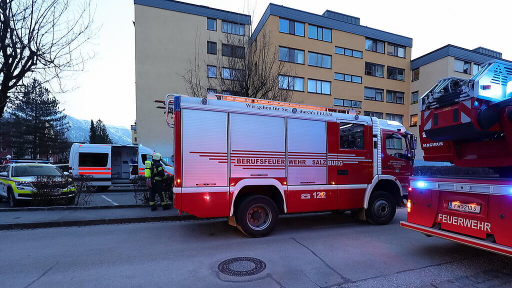 Küchenbrand Erentrudisstraße 25.3.2021