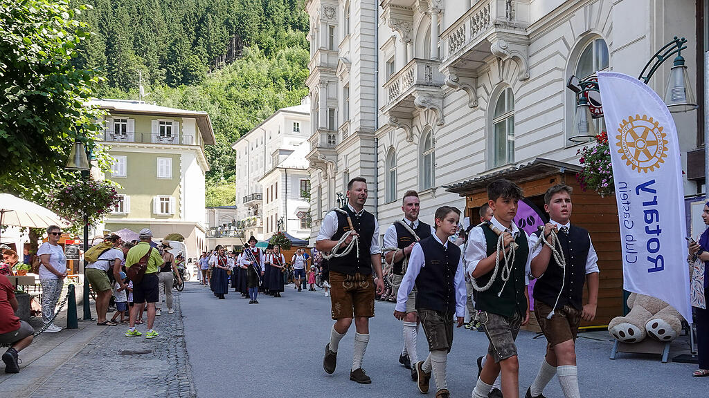 Straßenfest in Bad Gastein