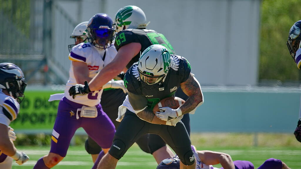 Football, Salzburg Ducks, Vienna Vikings