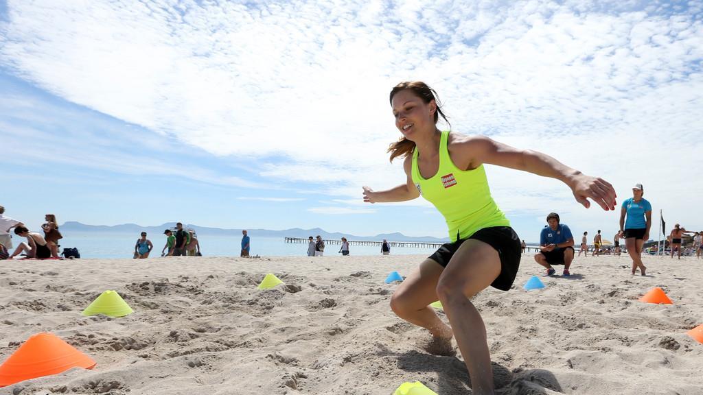 Anna Fenninger auf Mallorca