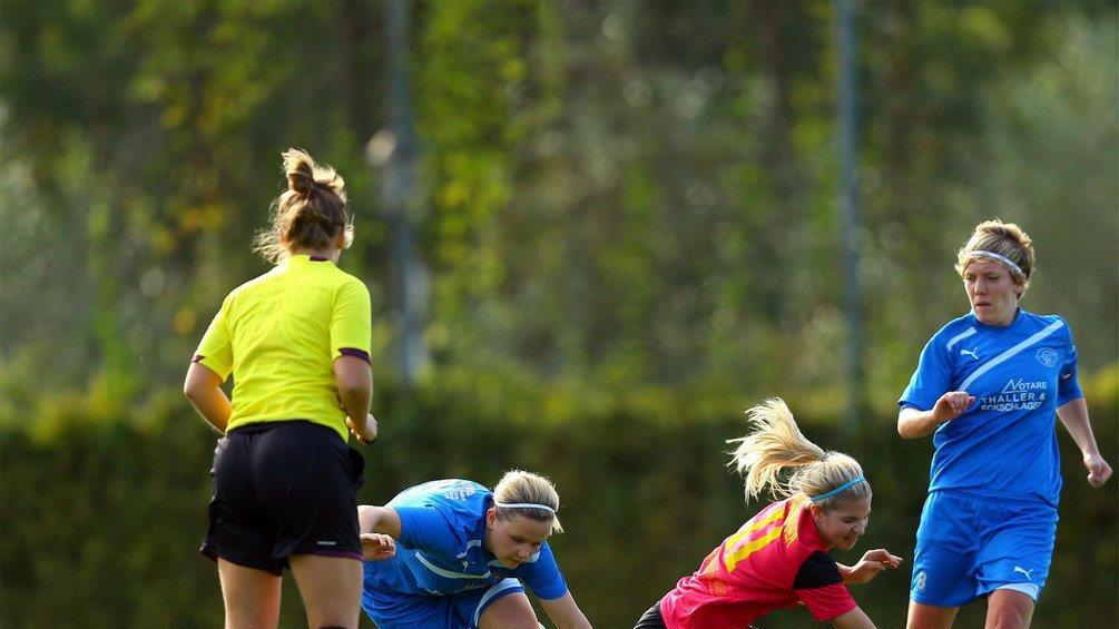 Bergheim-Damen in Action
