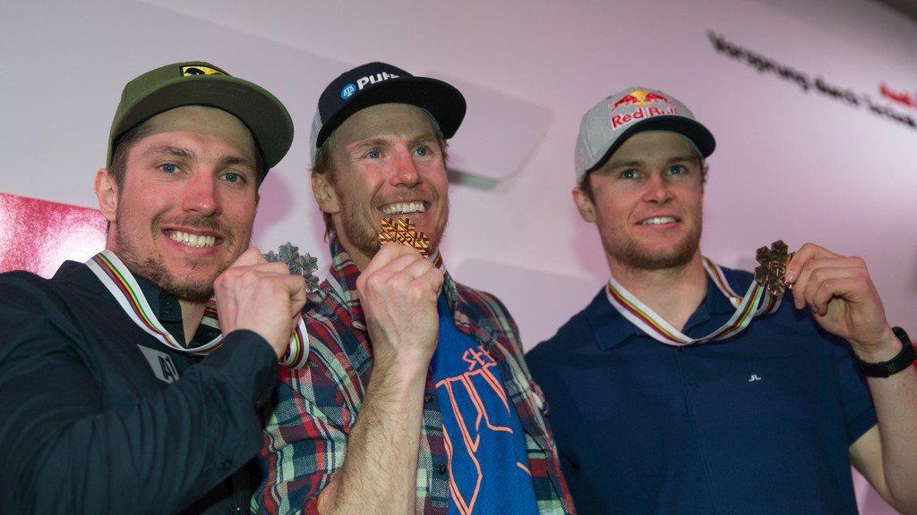 Marcel Hirscher feiert mit Silber im RTL seine dritte WM-Medaille in Vail.