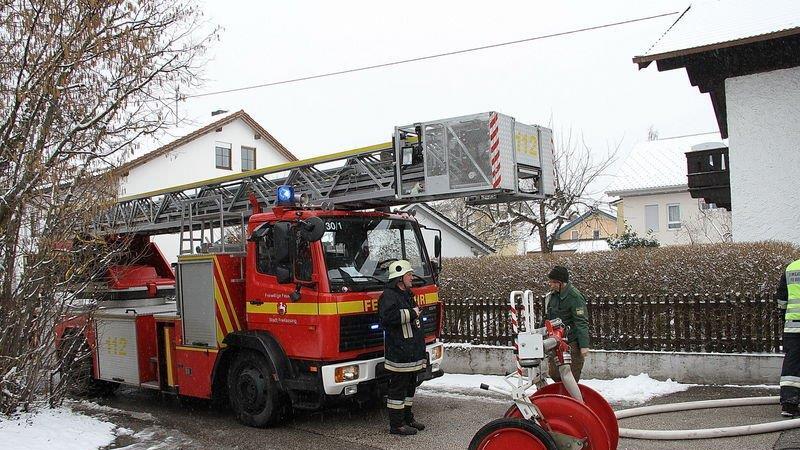 Kellerbrand in Freilassing