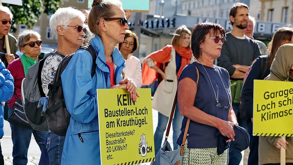 Protest Mönchsberggarage