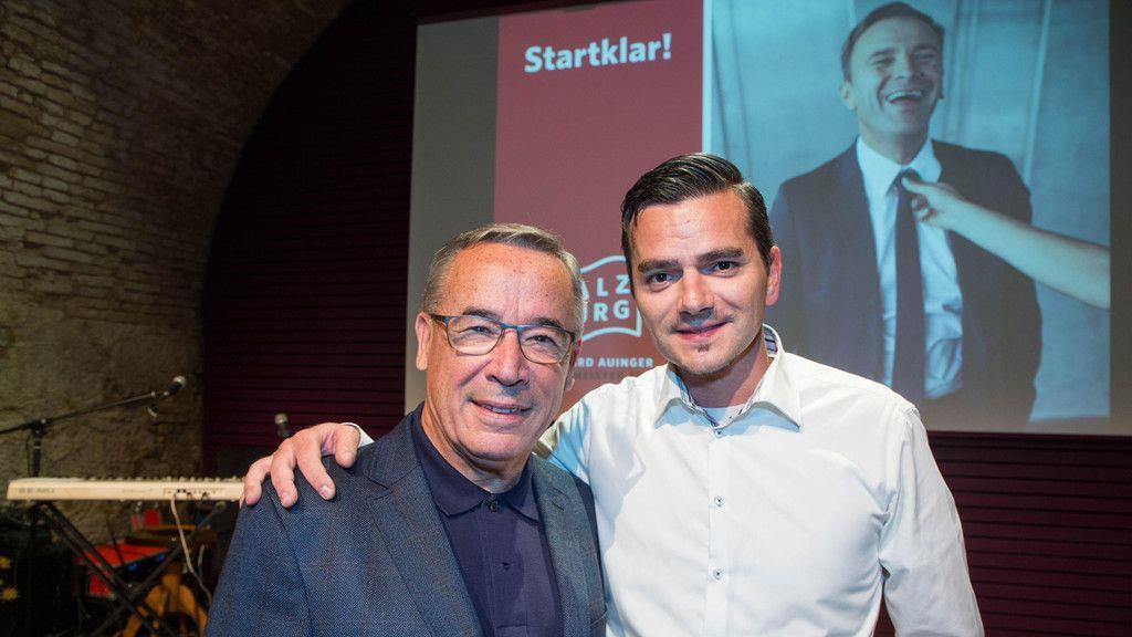 Wahlkampfauftakt zur Bürgermeisterwahl 2017:  Bernhard Auinger (SPÖ)