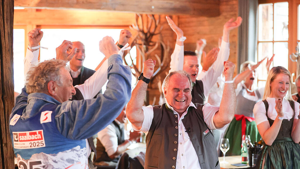 Jubel in Saalbach, Bartl Gensbichler