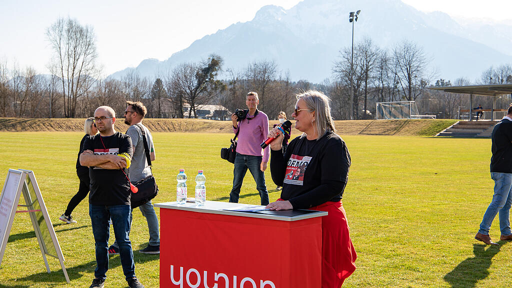 Kindergartenpersonal streikt in Salzburg
