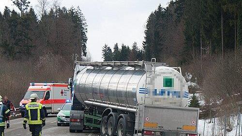 Crash auf der B304