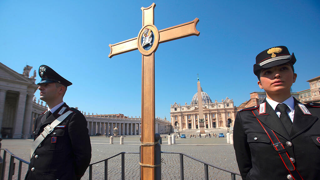 Vatikan, Papst, Ostersonntag