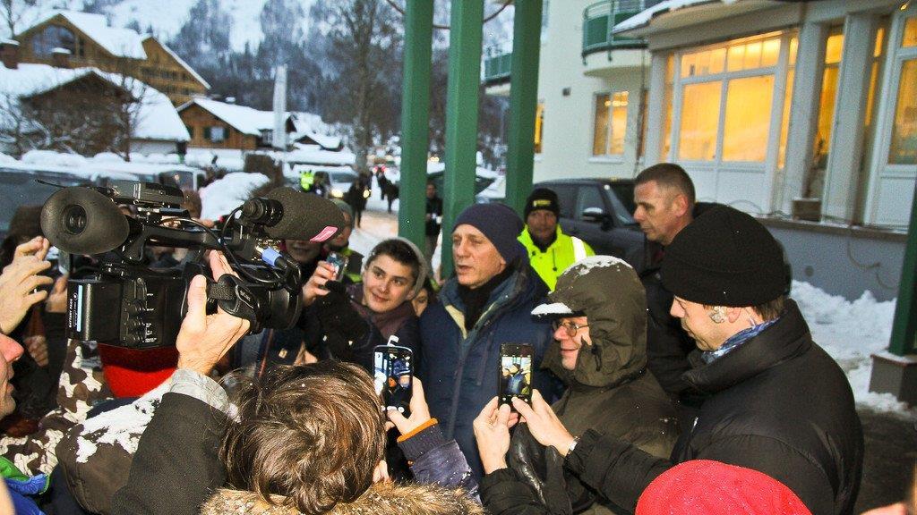 James-Bond-Dreharbeiten in Altaussee