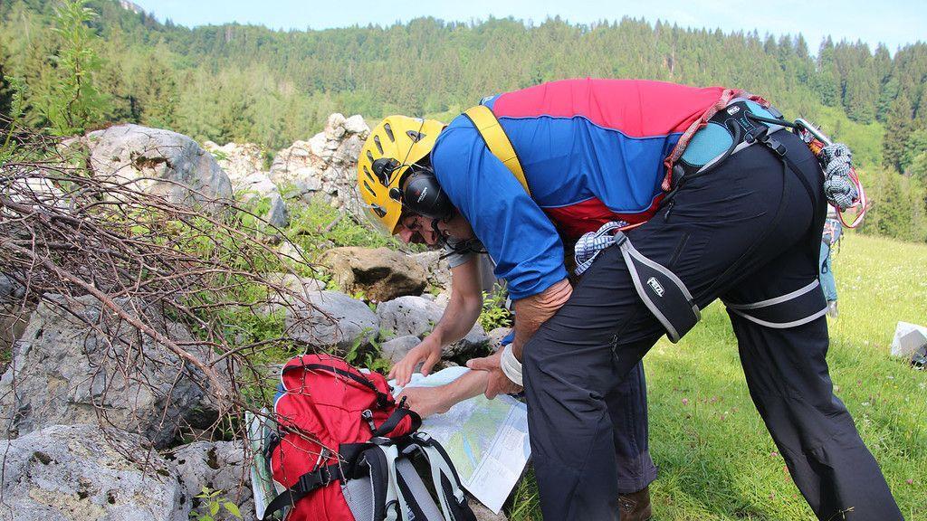 Suche nach vermisstem Bergsteiger