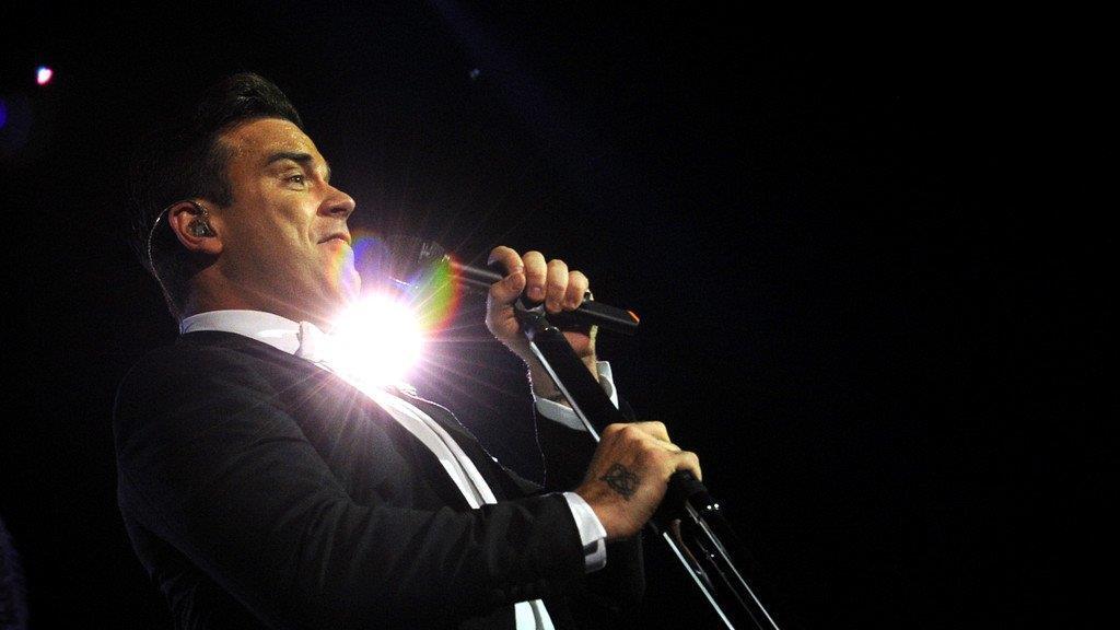 Robbie Williams live in der Wiener Stadthalle
