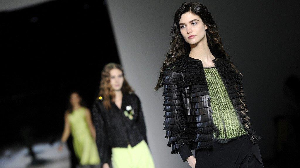 Mailänder Modewoche: Giorgio Armani