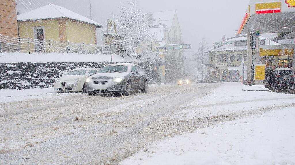 Schneef\u00e4lle in Bad Gastein