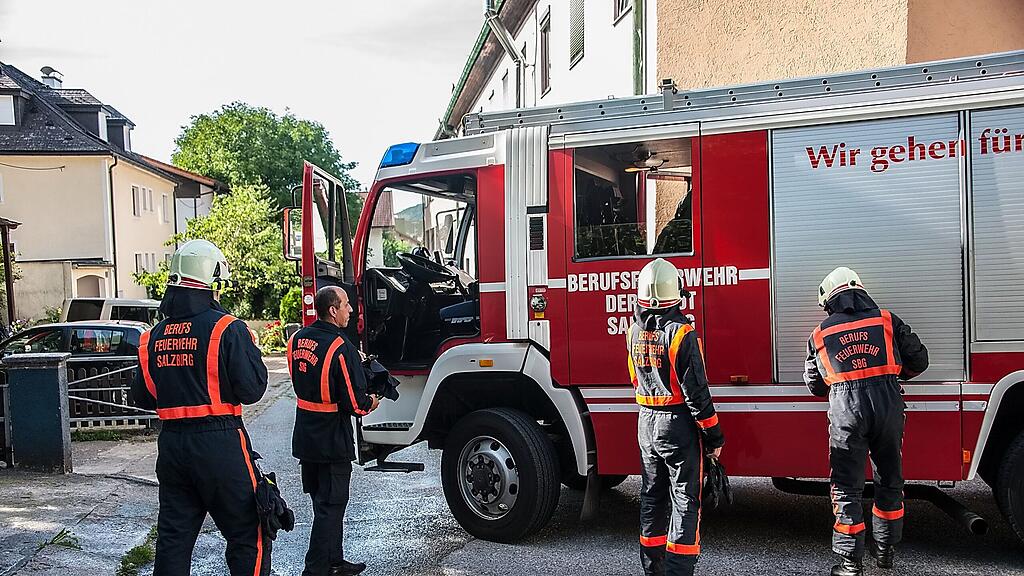 Die Einsatzkräfte mussten zu Unfällen in Salzburg ausrücken.