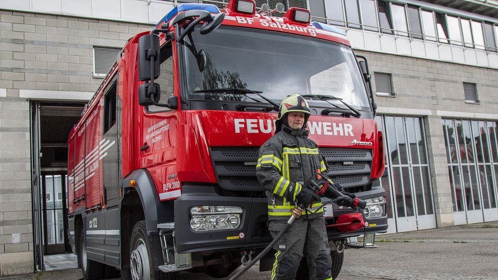 Schutzkleidung der Berufsfeuerwehr