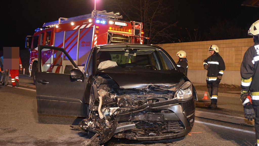 Frontalcrash auf B311 in St. Johann im Pongau