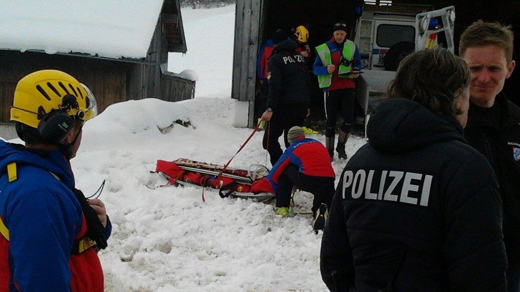 Lawinenabgang am Untersberg: Erste Bilder