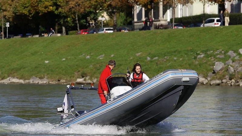 Schauübung der Wasserrettung
