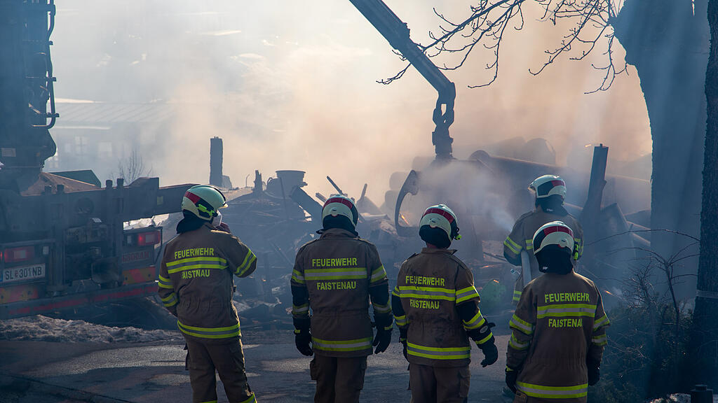 Hühnerstall, Faistenau, Brand, Flammen,