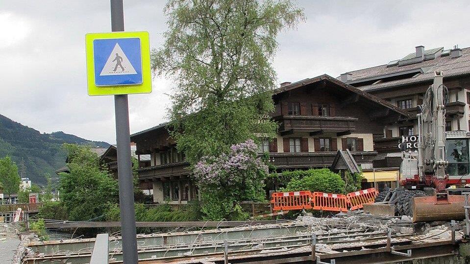 Brückenbau in Kaprun