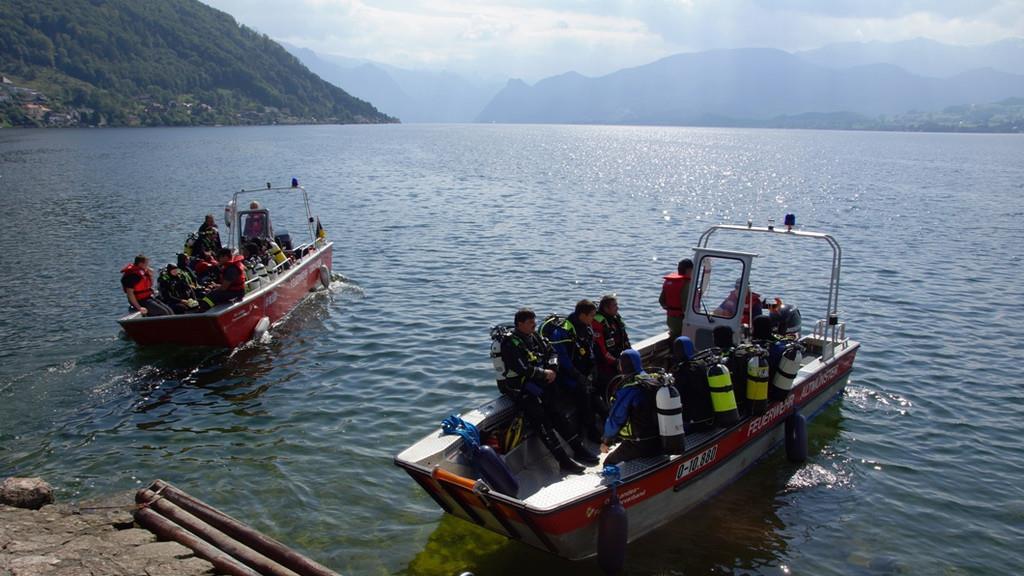 Erneut Suchaktion am Traunsee