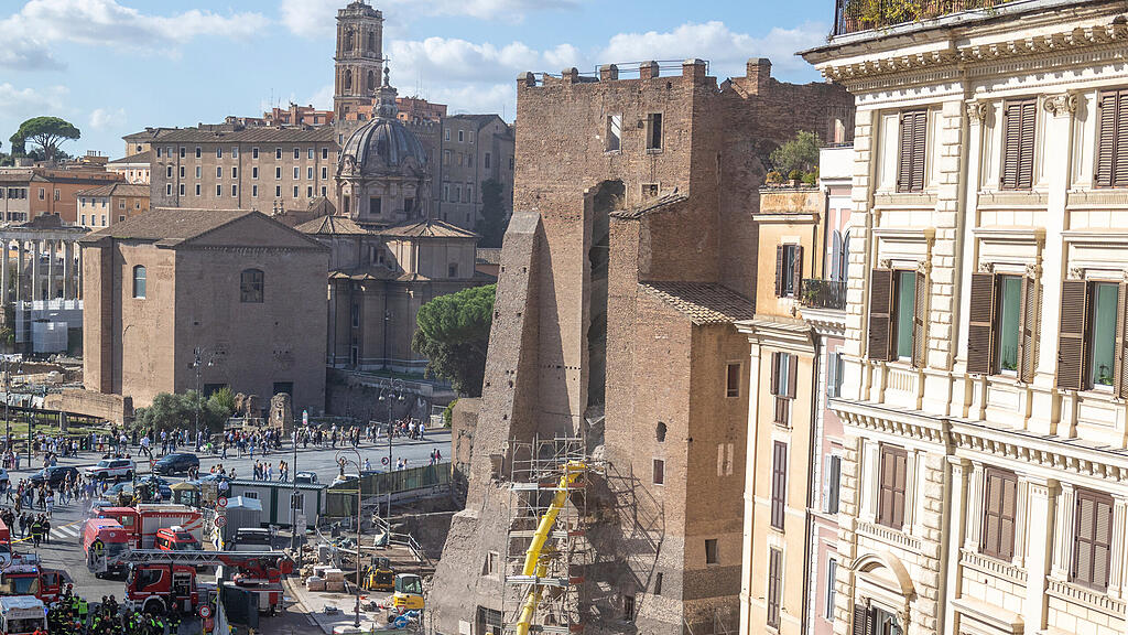 Arbeiter stirbt bei Einsturz von Mittelalter-Turm in Rom