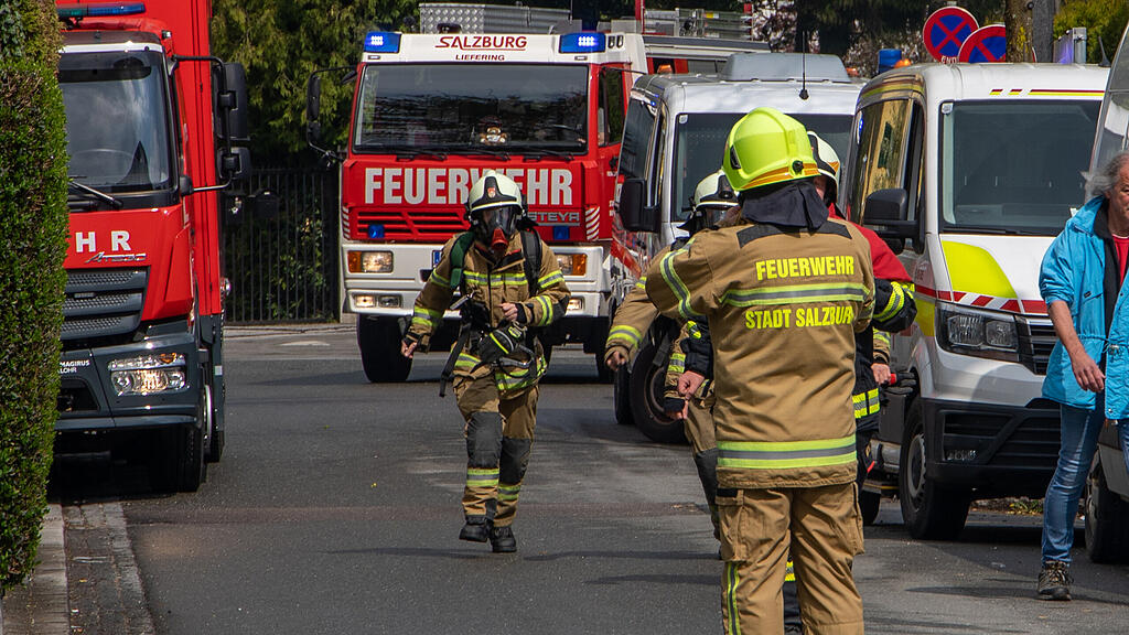 Brand Salzburg Lehen Revierstraße