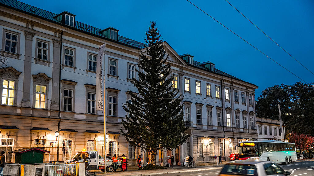 Christbaum MIrabellplatz